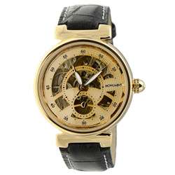 Monument Mens Skeletonized Automatic Watch  