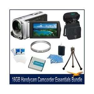 Sony DCR SX63 Flash memory Handycam Camcorder COMPLETE bundle with 