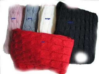 NEW Long Thickness Knit Scarf Shawl Many Color Available  