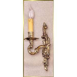 Neoclassical Wall Sconce, RIP 012Q, 1 light, English Patina, 6 wide X 