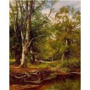 Fine Oil Painting, Landscape   L046  16x20    Standard Shipping Only 