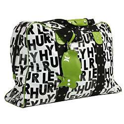 Hurley Black/ Green Duffel Bag  