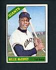1966 Topps HIGH # 550 Willie McCovey SINGLE PRINT EX co