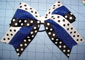 Cheer/cheerleading hair bow ribbon custom bows  