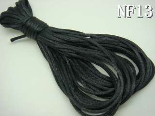   /Roll black Nylon Chinese Knot Jewelry Making Cords 2mm CGNF1  