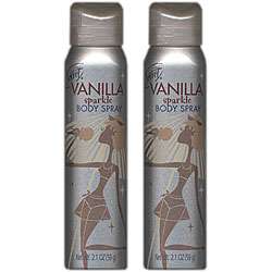 Secret 2.1 oz Vanilla Sparkle Body Spray (Pack of 6)  