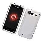 WHITE Cell Phone Cover for Verizon HTC INCREDIBLE 2 II 6350 Skin 