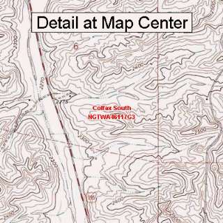   Map   Colfax South, Washington (Folded/Waterproof)