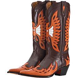 Lane Phoenix Burnt Orange Womens Cowboy Boots  