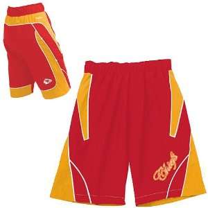  Reebok Kansas City Chiefs Youth Axel Board Shorts Size 