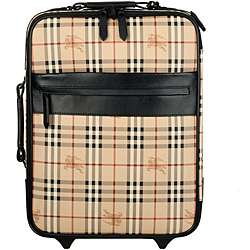 Burberry 3638356 Haymarket Check Carry on Suitcase  