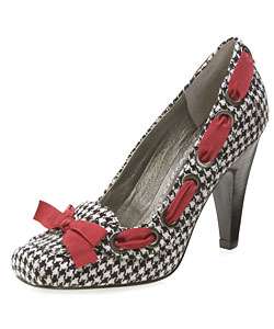 Tribeca by Kenneth Cole Rainbow Houndstooth Heels  