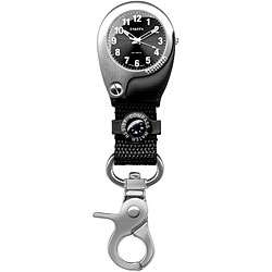 Dakota Mens Backpacker Magnifier Carabiner Clip Watch  