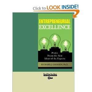  Entrepreneurial Excellence (9781427098061) Ph.D., Richard 