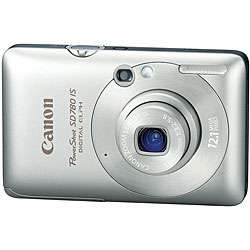 Canon PowerShot SD780IS 12.1MP Silver Digital Camera  