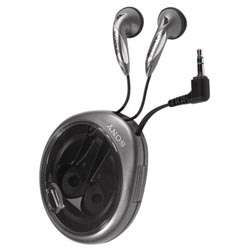 Sony Earbud Headphones with Compact Winding Case  