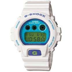 Casio Mens G Shock White and Blue Classic Watch  