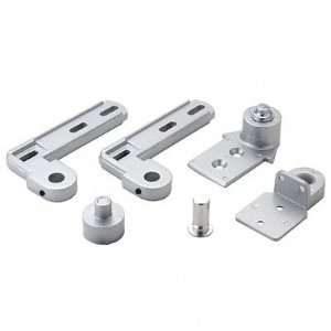  CRL Satin Aluminum Offset Pivot Set for Aluminum Doors by 