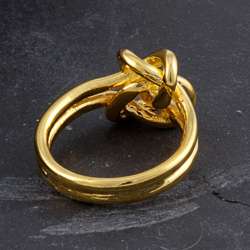 Goldplated Knot Ring (India)  