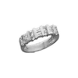  1.0ct tw diamond ring set in solid 14K white gold with 