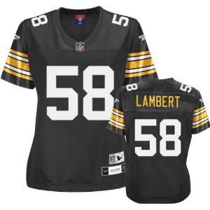  Reebok Pittsburgh Steelers Jack Lambert Womens Throwback 