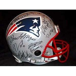 New England Patriots 2012 Super Bowl Team Autographed Hand Signed Pro 