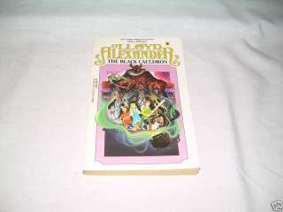 Disneys THE BLACK CAULDRON Lloyd Alexander pb book rare  