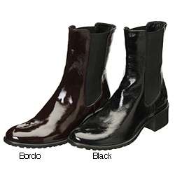 Charles David Womens Mikah Patent Leather Boots  