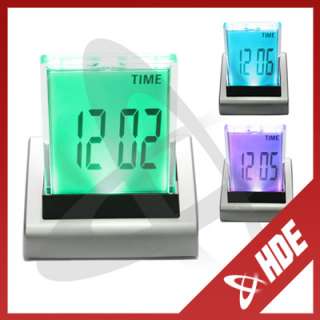   LED Digital Alarm Clock w/ Thermometer Year Month Time Temperature