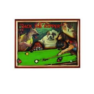  Dogs Playing Pool Sign Patio, Lawn & Garden