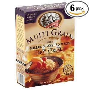 Hodgson Mill Hot Cereal Multi Grain with Flaxseed & Soy, 16 ounces 