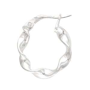  Sterling Silver hoop earing 1.4 Gram Erring AWSS 82 001 Jewelry