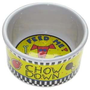  Snoozer Medium Feed Me Dog Bowl by Jennifer Garant Pet 