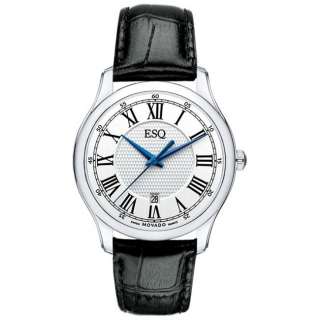 ESQ Mens Filmore Stainless Steel Roman Numeral Dial Watch   