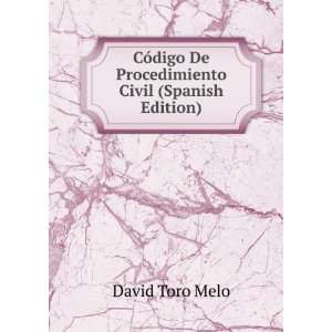  CÃ³digo De Procedimiento Civil (Spanish Edition) David 