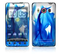 Blue Flame HTC Evo 4G Decal Skin  