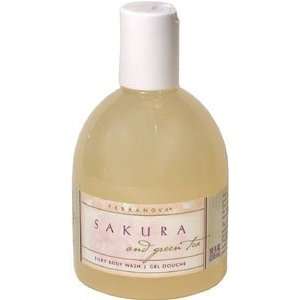  Terra Nova Sakura and Green Tea Silky Body Wash   10.75 oz 