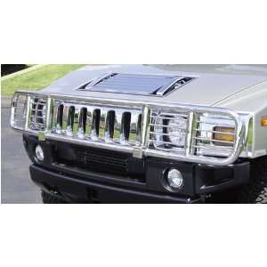 RealWheels Standard Brush Guard with Inserts   Stainless, for the 2004 