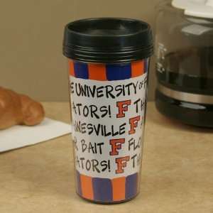  NCAA Florida Gators 16oz. Plastic Travel Mug Sports 