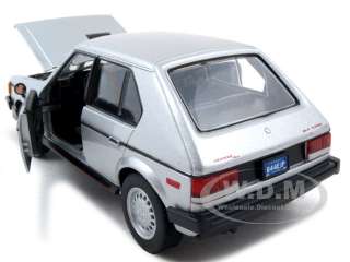 1985 DODGE OMNI GLH SILVER 124 DIECAST MODEL CAR  