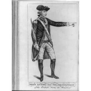    John Andre,Andre (May 2, 1750 October 2, 1780)