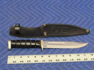 12 Flying Falcon Knife with Fixed Blade and Sheath P51  