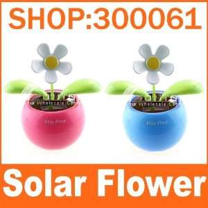 shipping_100pieces/lot flip flap solar power f solar toys for car home 