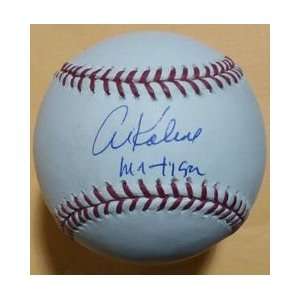Al Kaline Autographed/Hand Signed Detroit Tigers MLB Baseball w/Mr 