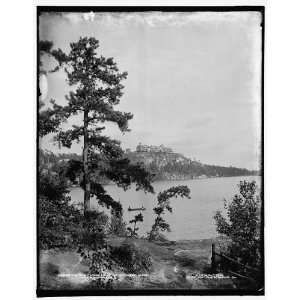   House from the Wildmere House,Lake Minnewaska,N.Y.