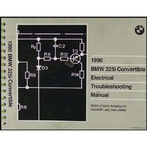 1990 BMW 325i Convertible Electrical Troubleshooting Manual BMW 