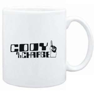    Mug White  Cody is in charge  Male Names