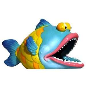  Big Bass Fish Aquarium Ornament (Quantity of 3) Health 