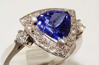   aaa tanzanite 2 71 cts color blue purple clarity clean total of stones