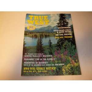 West Magazine October 1971 (All True All Fact Stories of The Real West 